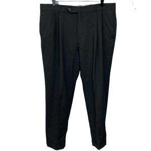 Oscar De La Renta Pants W36 L27 black 100% wool